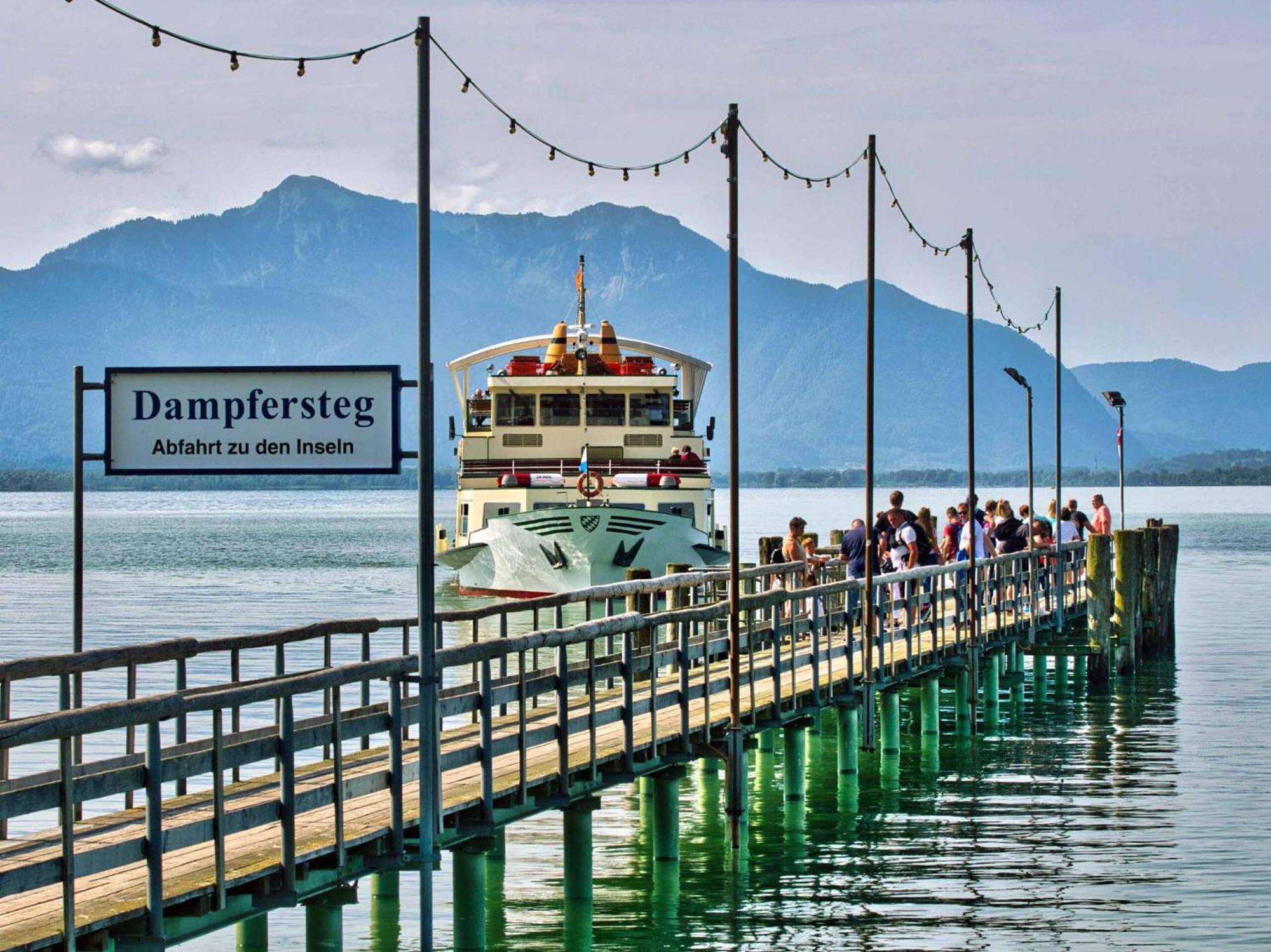 Lieblingseck Nachhaltige 5 Sterne Ferienwohnung Direkt Am Chiemsee クシュタット・アム・キームゼー エクステリア 写真