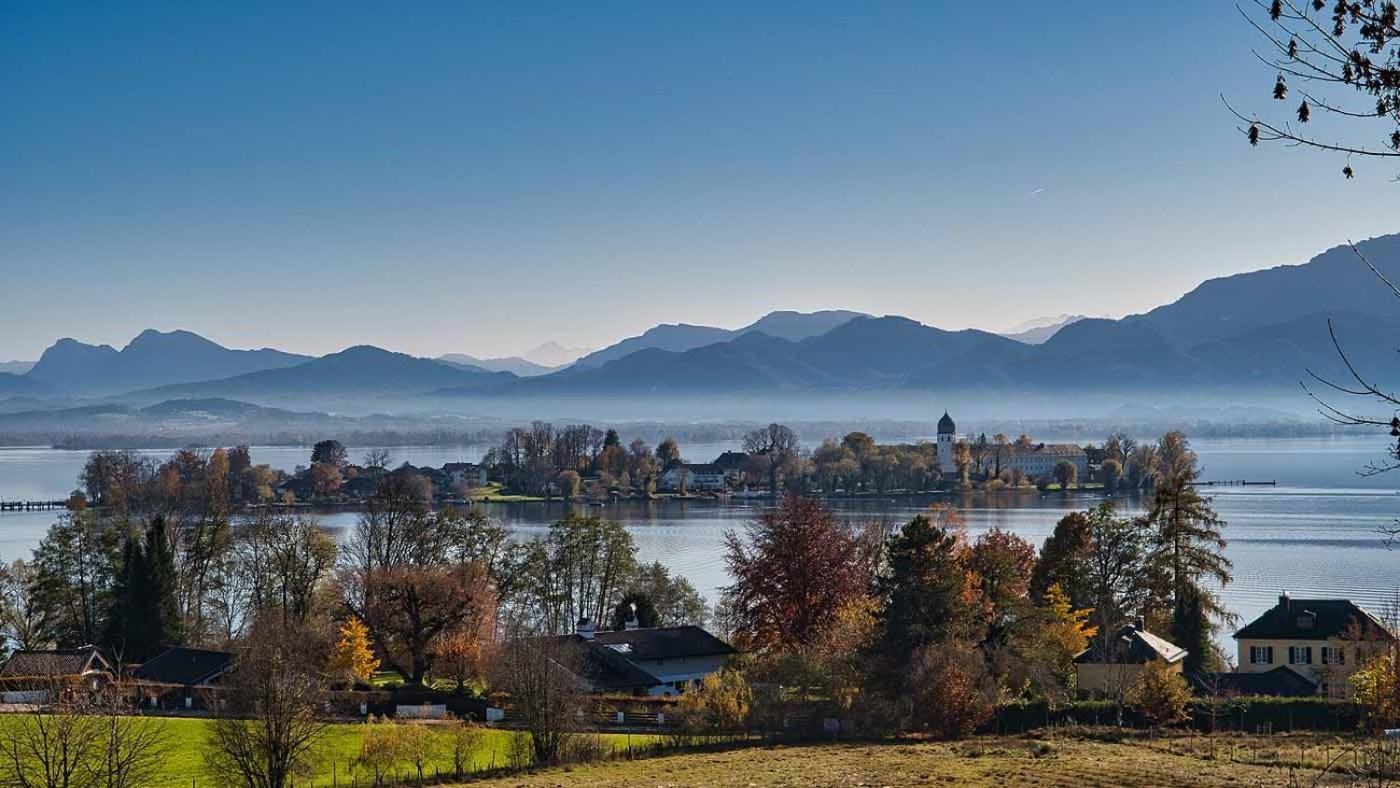 Lieblingseck Nachhaltige 5 Sterne Ferienwohnung Direkt Am Chiemsee クシュタット・アム・キームゼー エクステリア 写真